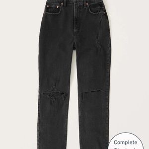 Abercrombie ultra high rise 90s straight jeans